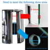 4pcs Shower Door Twin Rollers - 2 Top & 2