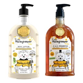 Crema Corporal - Shampoo The Honeykeeper 3 En 1 700ml C/u Miel Y Avena
