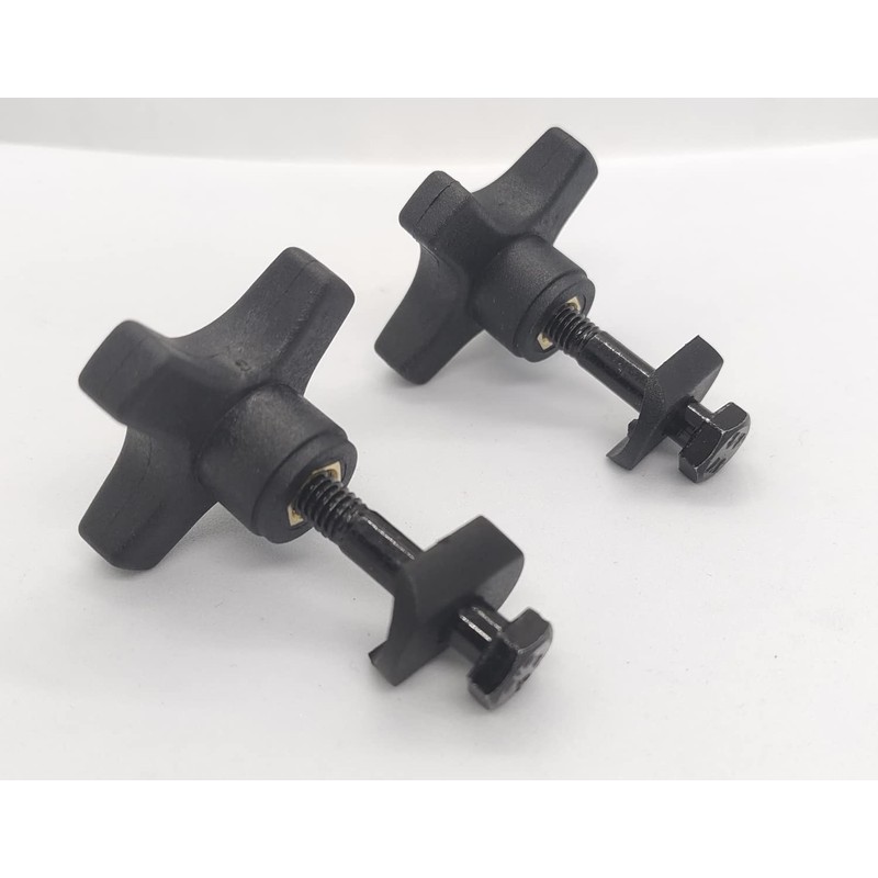 ComsenMed Rollator knob,Replacement Arm Adjustment Knobs for Rollator,1Pair(2PCS), Black