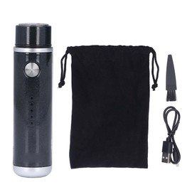 Portable Electric Shaver Mini Electric Razor USB Rechargeable Shaving Machine for Men Women TravelBlack