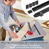 26Pcs Table Saw Crosscut Sled Kit, Table Saw Sled Set