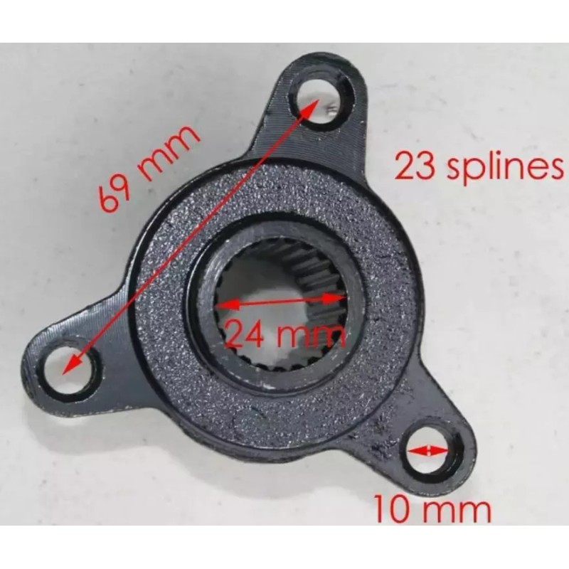 TAO TAO HUB REAR AXLE WHEEL RIM 110cc 125cc TAOTAO