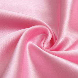 NTBAY 2 Pack Satin King Pillowcases for Hair and Skin, Luxurious and Silky Pillow Cases with Envelope Closure, 20x36 Inches, Pink