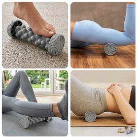 Manual Foot Massager Roller for Daily Foot Care – Targeted Arch Massage for Home, Office, Yoga and Travel