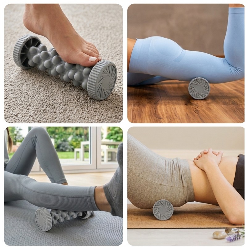 Manual Foot Massager Roller for Daily Foot Care – Targeted
