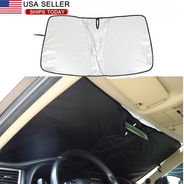 car-attention Front Windshield Heat Blocking Sun Shade Cover For Toyota