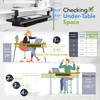 EHO Keyboard Tray with Drawer - Clamp On Under Desk