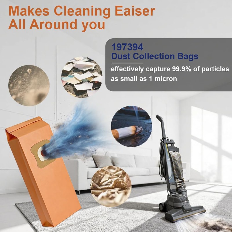 20 Pack Vacuum Bags Compatible with Kirby G3,G4,G5,G6,G7,G Series, Ultimate