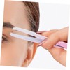 SAFIGLE 4pcs Stainless Steel Tweezers for Eyebrow Facial Hair Removal