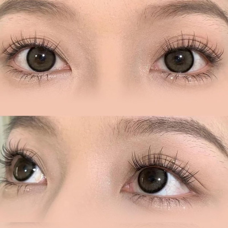 Phyxiul False Eyelashes, Natural Upper Eyelashes, 5 Pairs, Popular, Handmade,