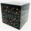 Rabbit Arabesque 5.0 Three Tier Double 黒内 Vermillion 7R –