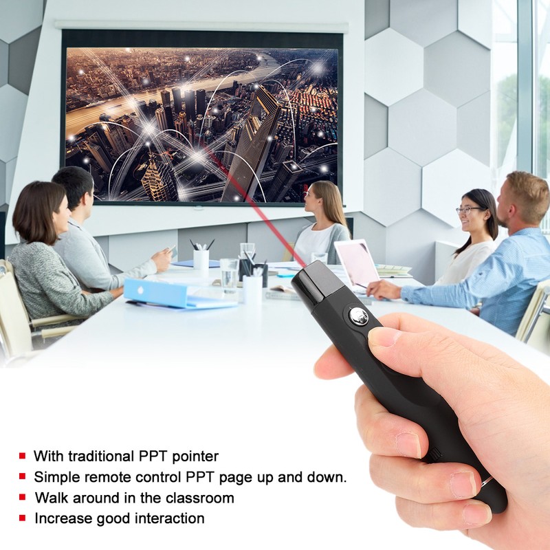Flip Pen Laser Presenter Pointer Pen Remote Control for Windows98