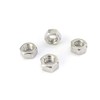 Pack of 100 M6 Hex Nuts DIN 934 - A2
