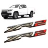 2Pcs Rear Tailgate ZR2 Emblems Truck Badge Sticker Compatible with