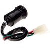 Motorcycle Motorbike Ignition Switch Key Starter with 4 Wires, 2