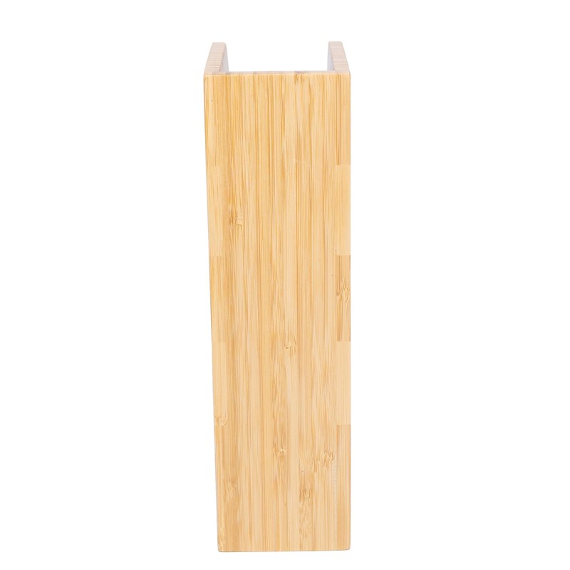 Ninebendstreams 2 Pack Bamboo Magazine File Holder Book Holder Frames