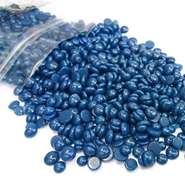 Blue Pearl Wax Ocean Tide Bead Hard Wax (Stripless) Small Bag - 1lb