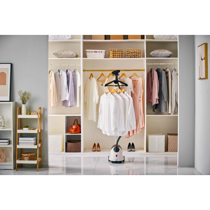 SALAV® GS18-DJ Standing Garment Steamer White