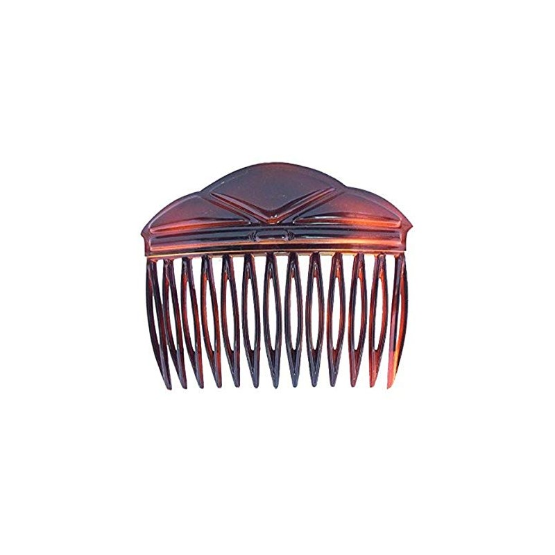 Caravan Entra Tortoise Shell Side Hair Combs Model No. 315