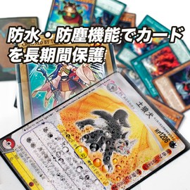 WISSUA Card Sleeves [For Standard/Regular Cards] Compatible Size 2.5 x 3.5 inches (64 x 89 mm), Glossy PP, 300 Sheets