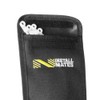 Installmates Cable Tie Pouch, Holds 14" Cable Ties (Black)