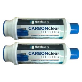 Hurricane Carbon Clear 10,000 Gallon Pre Filter for Hot Tub, Pool, and Pet Bath