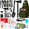 Survival Kit–268Pcs Emergency Gear & Supplies with First Aid, Camping