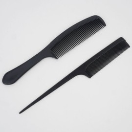 Tail comb, hairbrush, anti-tangle, wavy long straight hair, wide comb 2P / 머리꼬리빗 헤어브러쉬 엉킴방지 웨이브긴생머리 도끼빗 2P