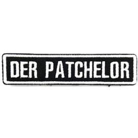 polizeimemesshop Name Badges 2.0 PATCHELOR Textile Patch with Velcro Patch Collectors Fan Lovers Police