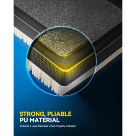 Philtop 499486S 698754 Air Filter with Pre Filter, Replacement for Briggs and Stratton 18-26 HP Intek V-Twins Engine John Deere,Premium Lawn Mower Air Filter