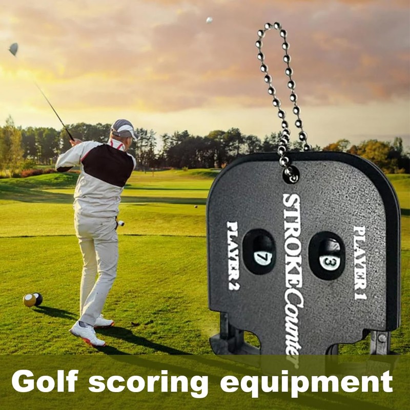 EYVRPAU Set of 2 golf counters, golf score counter, stroke
