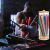 Straw Holder Dispenser for Counter, 10 Inch Tall Drinking Straw