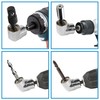 Jamiikury 105 Degree Right Angle Driver, Power Screwdriver Drill Extension
