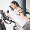 Fitness Journal Workout Planner, A5(6.4" x 8.3") Workout Journal &