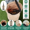 SilTriangle Heavy Duty Tool Canvas Bucket 12 x 12 x