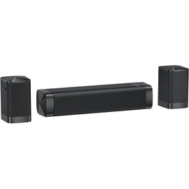 Assistrust Center Channel Speakers Sound Bar, Dolby Digital Plus, 110W Sound Bar for Smart TV, Bluetooth/ARC/Opt/AUX, Home Theater Surround Sound System