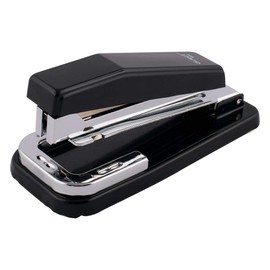 D.RECT | Rotary Stapler ​5414 | 30 Sheet Rotary Stapler | Leitz Small Desktop Stapler | Perfect for Office or Home | Black