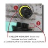 AME 58034 58034 Skirted Sleeve Nut M22-1.5 Sleeve Nut