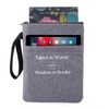 Aplufine Book Sleeve for Book Lovers - Book Covers with