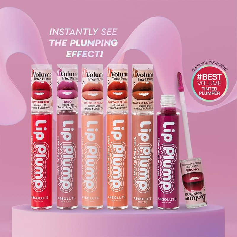 Absolute New York Lip Plump High-Shine Gloss