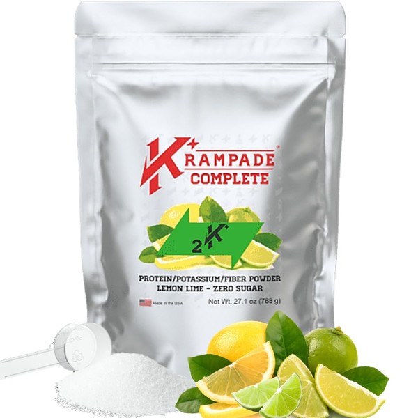 Krampade Krampade Whey Protein Fiber Supplement Electrolytes Powder | 30g