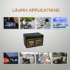 NERMAK 12V 16Ah Lithium LiFePO4 Deep Cycle Battery, 2000+ Cycles