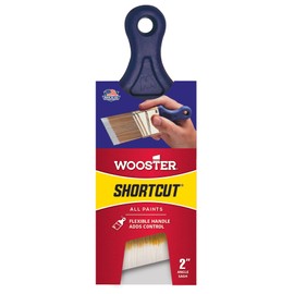 Wooster Wooster Brush Q3211-2 Shortcut Angle Sash Paintbrush, 2-Inch, White