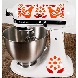 Friendship Kitchen Mixer Mixing Machine Decal Art Set