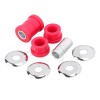 Unbranded Red Handlebar Riser Bushings For Harley Dyna Fatboy Softail