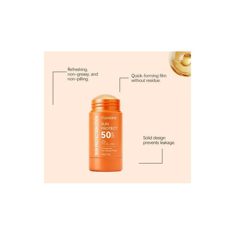 Barra Protector Solar Facial Matificante Resistente Al Agua