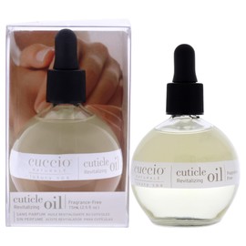 Cuccio Cuccio Naturale Revitalizing Cuticle Oil - Hydrating Oil For Repaired Cuticles Overnight - Remedy For Damaged Skin And Thin Nails - Paraben/Cruelty-Free Formula - Fragrance-Free - 2.5 Oz