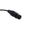 Pdflie 5-pin XLR to Twin Plug General Aviation Headset Adapter