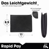 Dolphin® Men's Leather Wallet "Rapid Pay" - Wallet with Contactless