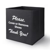 Opret Large Shoe Cover Box Black, Real Estate Agent Supplies,